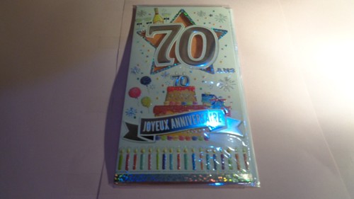 Carte joyeux anniversaire - carte,