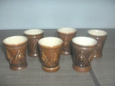 6 verres à digestif