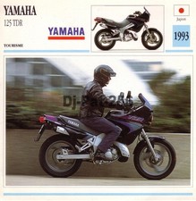Fiche Moto : YAMAHA TDR 125