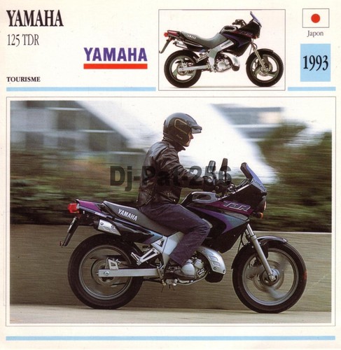 Fiche moto yamaha tdr - fiche,