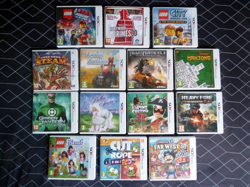 Lot jeux nintendo 3ds - 14,