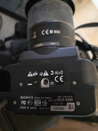 Sony dslr a200 reflex - sony,