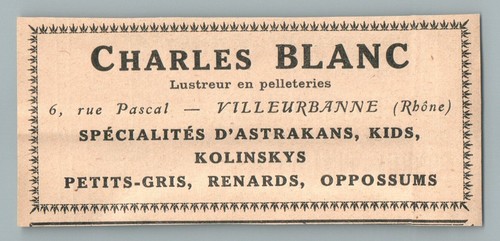 1916 charles blanc - charles, lustreur