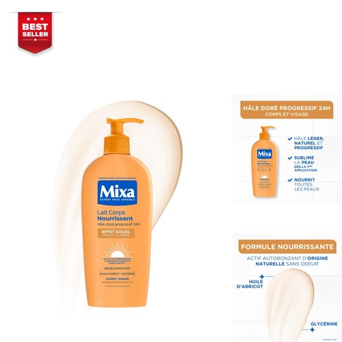 Mixa autobronzant lait corps - lait,