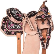 Western Horse Barrel Saddle