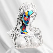 Sculpture pop art Hera faite à la main, statue de mythologie grecque...