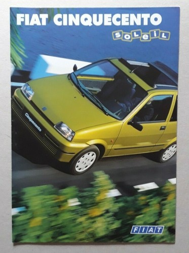 Fiat cinquecento soleil - fiat,