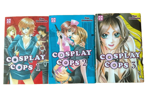 Manga cosplay cops tomes - manga,