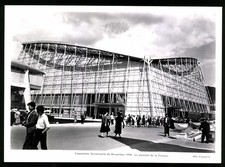 Photo Viguier,  vue de Bruxelles, Exposition Universelle 1958, La pavillon de l 