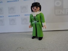 PLAYMOBIL vintage western époque 100 femme robe verte sets 3803 5342