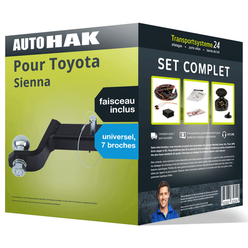 Attelage pour toyota - attelage, sienna