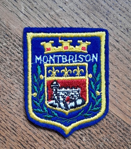 Ecusson brodé montbrison - ecusson,