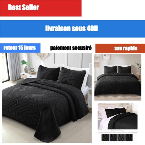 Ensemble couvre lit matelassé - ensemble, couvre-lit