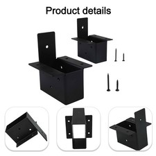 Kit de supports de pergola résistants aux intempéries avec support d'angle pou