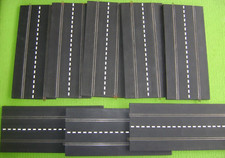 SCALEXTRIC LOT DE 8 RAILS DROITES VINTAGE