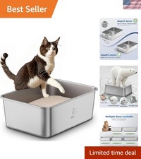 Bac à Litière en Inox XXL