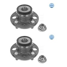 2x Meyle 31-14 750 0012 Hub Essieu Arrière pour Honda Jazz 2 1.2-1.4 Idsi