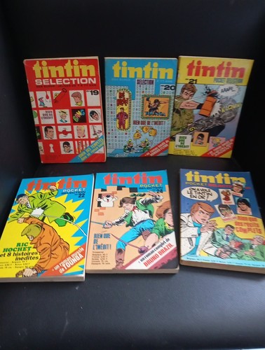 Tintin selection lot 6 - tintin,