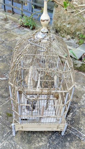 Ancienne cage oiseaux en - ancienne,