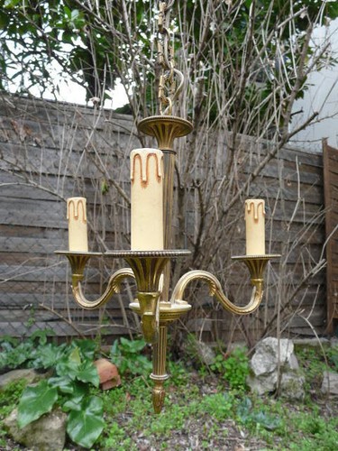 Ancien lustre bronze - ancien,