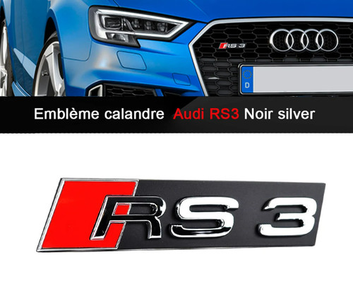 Logo audi rs3 - logo, chrome