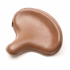 Police-Style Cuir Véritable Siège Moto Selle Convient pour Harley-Davidson