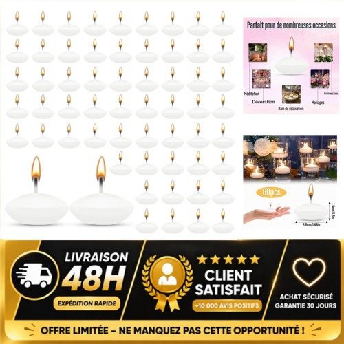 Bougies flottantes non - bougies,