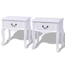 Table de chevet 2 pcs MDF