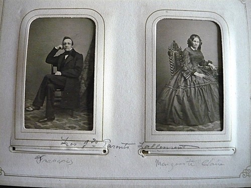 Album photo cdv famille - album,