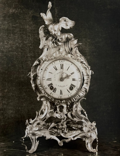 Photographie pendule bronze - photographie,