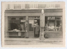 Grocery grocery store front store Corbière - old photo snapshot