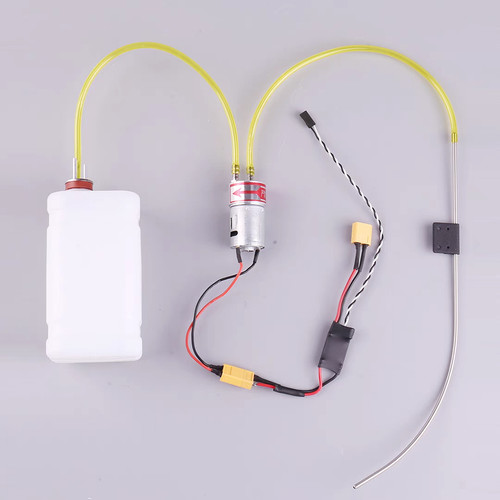 Smoke system for turbine - for,