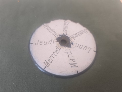 Ancienne petite plaque - plaque,