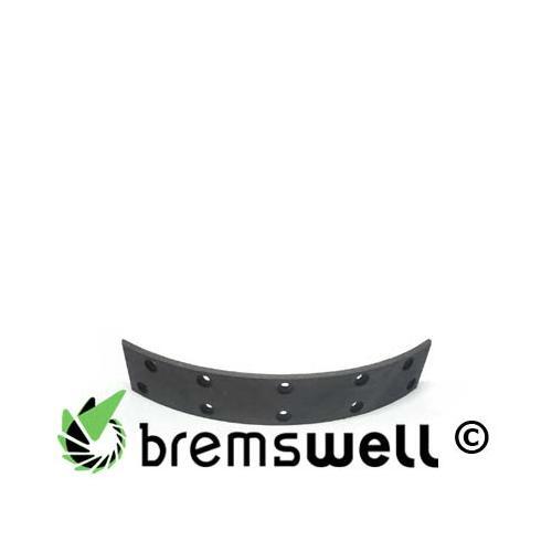 Plaquette frein 30x4x188 - de,
