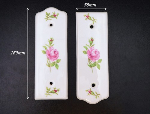 Pair limoges porcelain - pair,