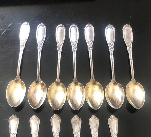 Rare cuillères argent - 7, en