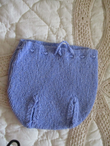 Culotte vintage laine poupon