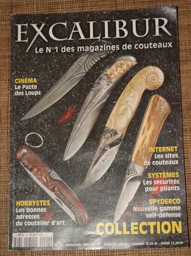 Excalibur revue couteaux - , n°20