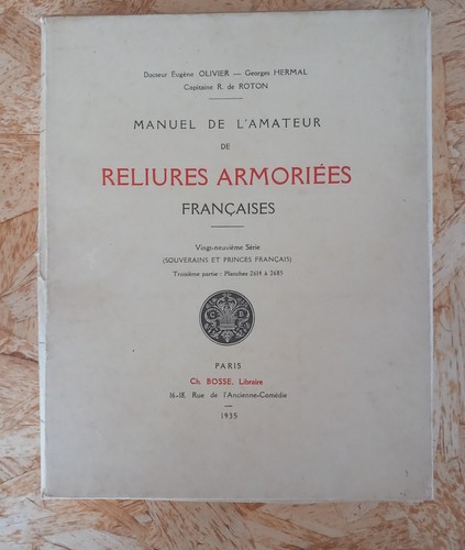 Reliures armoriées - reliures,