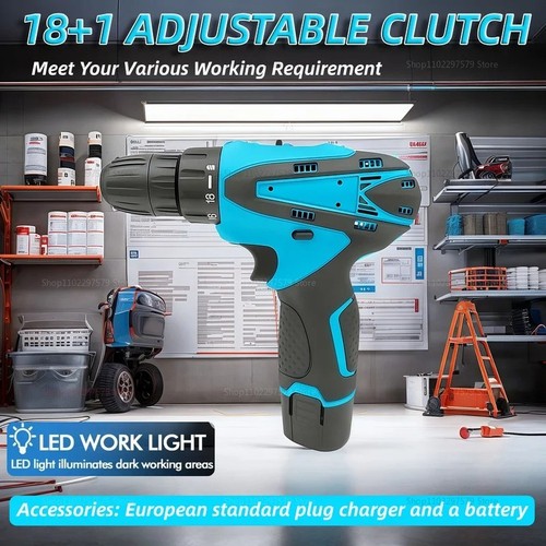 Perceuse sans fil compacte 12v - fil,