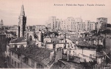 84 AVIGNON PALAIS DES PAPES ORIENTAL FACADE