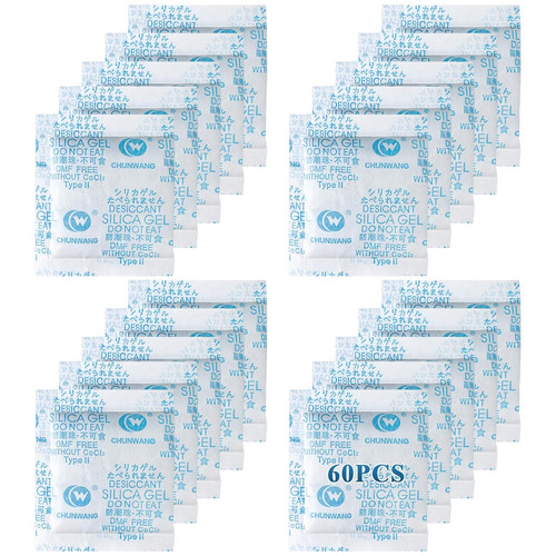 Sachets gel silice 10g - 60,