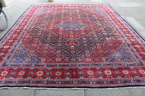 Tapis laine orientale fait - tapis,