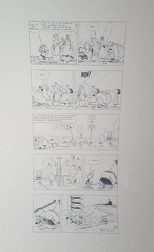 Astérix bleu coloriage - bleu,