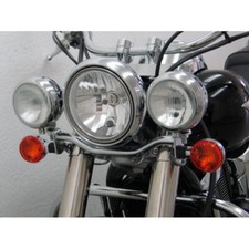 KAWASAKI VN 900 CLASSIC-07/13-SUPPORT BARRE DE PHARES ADDITIONNELS-7619 LH