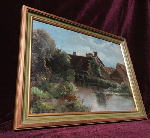 Tableau ancien peinture - peinture, huile