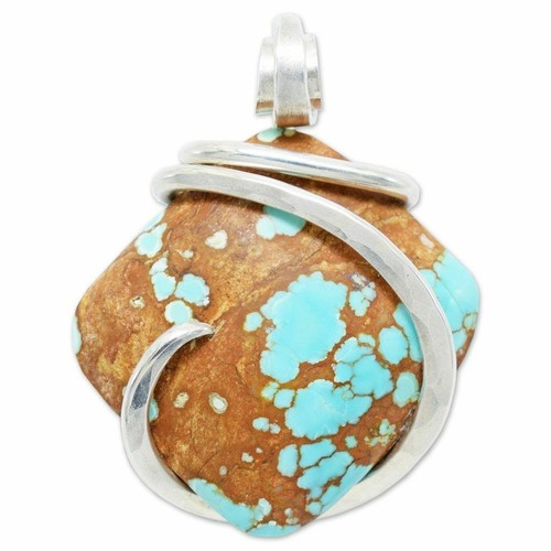 Arizona turquoise pendant - arizona,