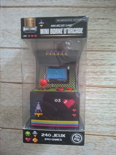 Mini borne arcade 240 jeux - d,