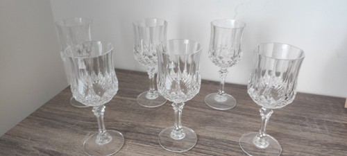 6verres pied vin en - pied, à