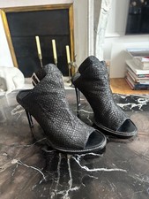 HELMUT LANG BLACK OPEN TOE